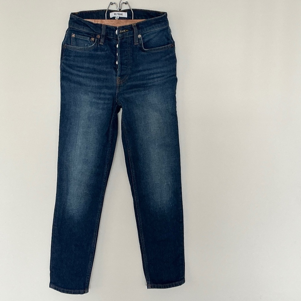 RE/DONE 90s high rise ankle crop size 24